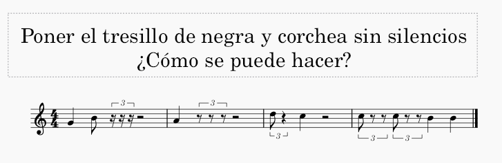 Poner Tresillo De Negra Y Corchea Musescore 3218